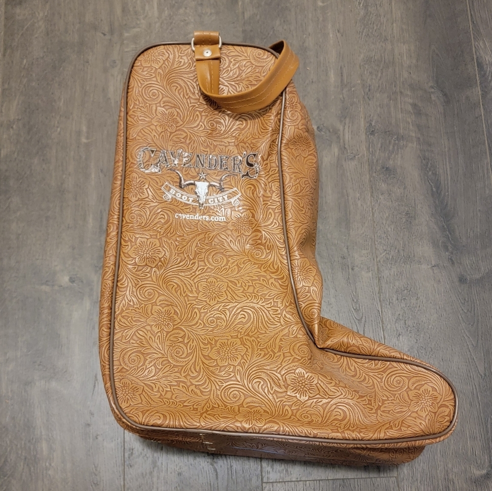 Cavenders Women's Tan Boot Bag